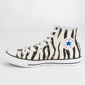 ZEBRA CONVERSE HIGHTOPS
